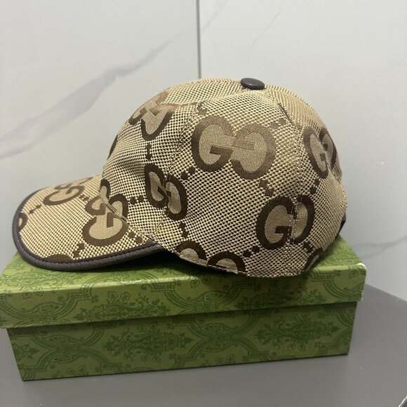 Gucci Accessories - Gucci Beige GG Monogram Hat